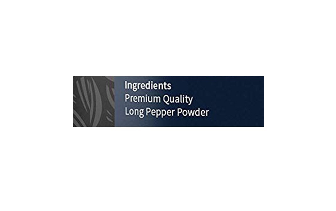 Looms & Weaves Long Pepper Powder    Glass Jar  100 grams